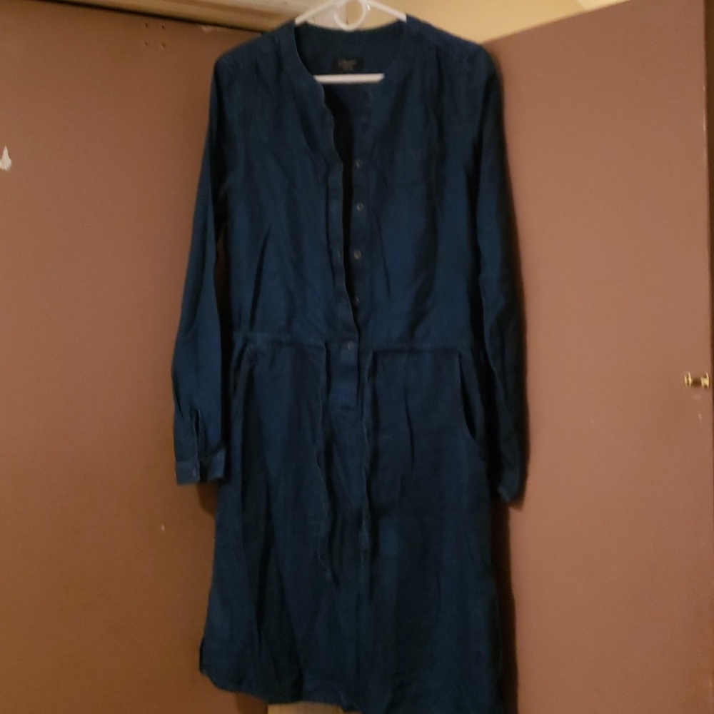 Denim Romper Dress sz S/M